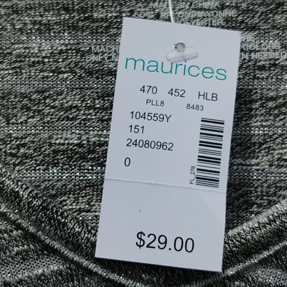 *BNWT Maurice knotted shirt - Picture 3 of 4